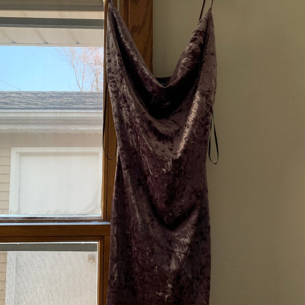 Pink Velvet Dress Windsor xs